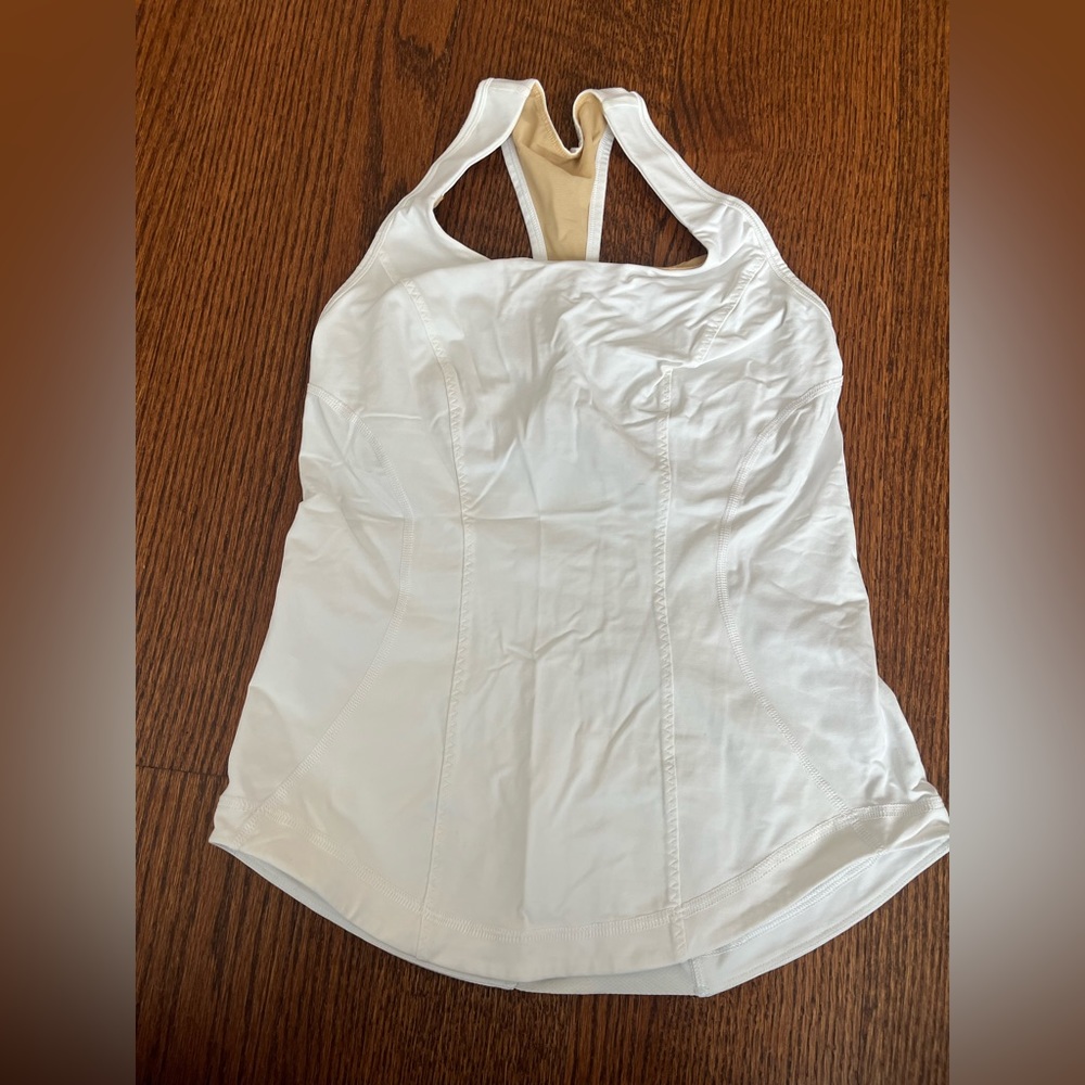 White lululemon Tank